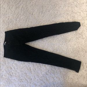 Tobi black leopard print pants